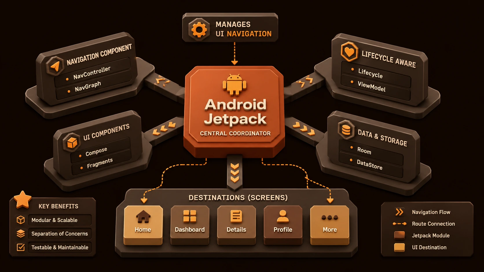 Android Jetpack: Modernizing Android Development with WorkManager and Navigation Components