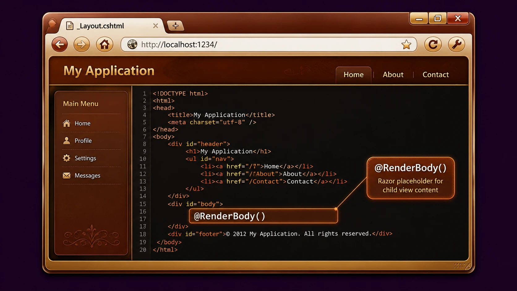 ASP.NET MVC 3: Introducing the Razor View Engine and Global Filters