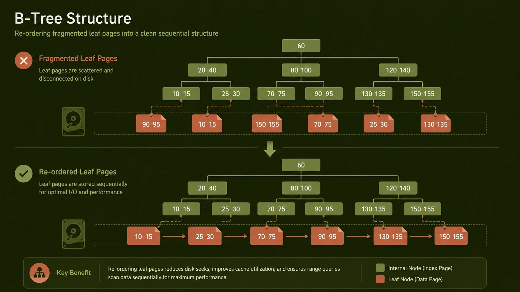 Database Index Fragmentation: Diagnosing and Rebuilding SQL Server B-Trees