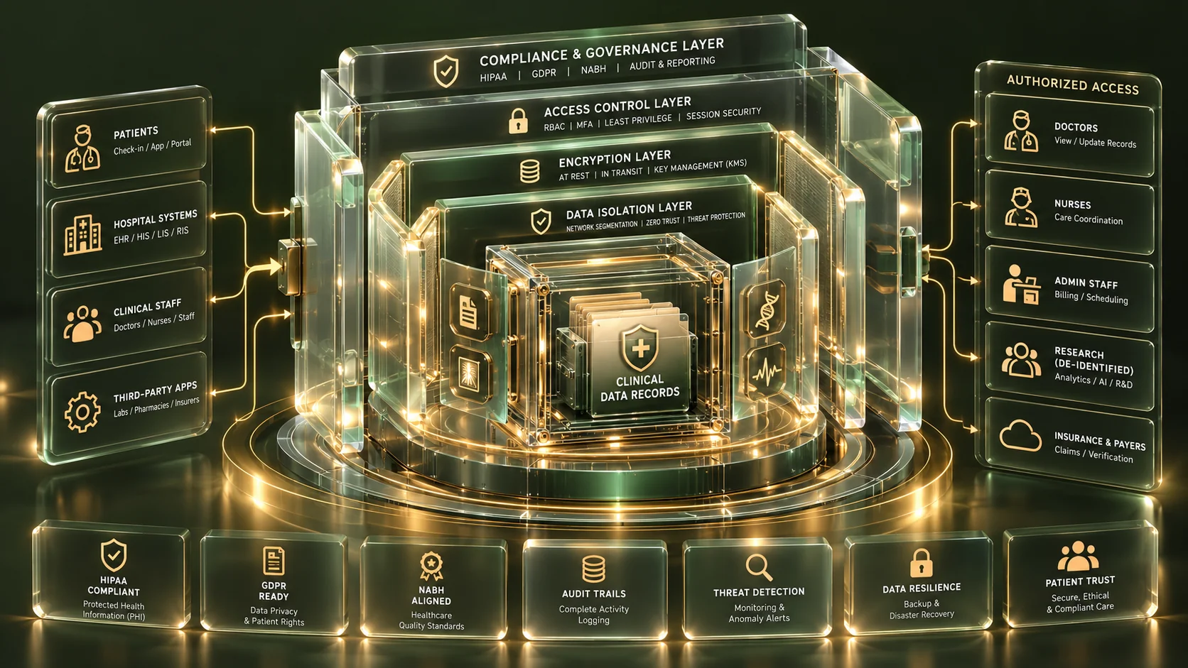 HIPAA-Compliant AI Agents: Governance Architecture for Healthcare