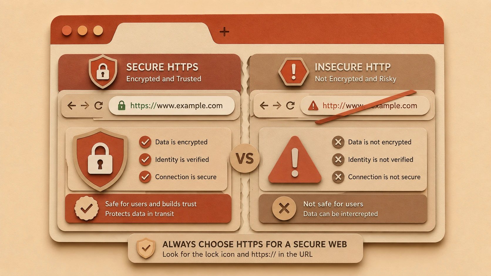 HTTPS-Only Web Movement: How Browsers Mark HTTP as Insecure