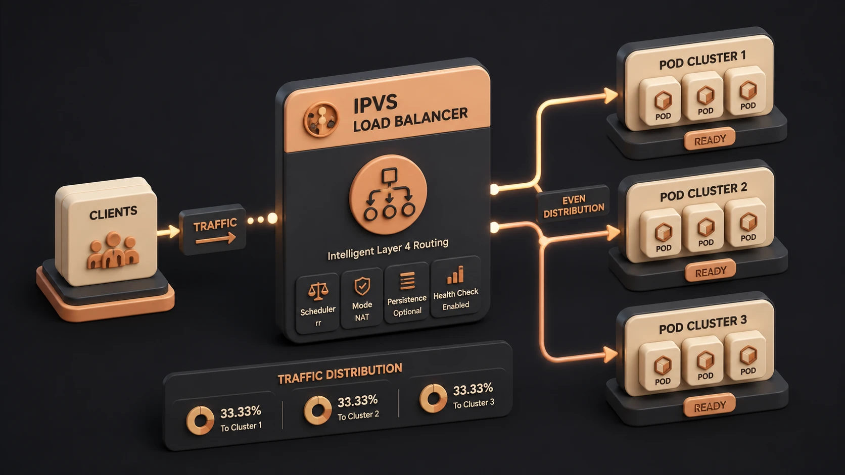 Kubernetes 1.11: IPVS Load Balancing and CoreDNS Cluster Integrations