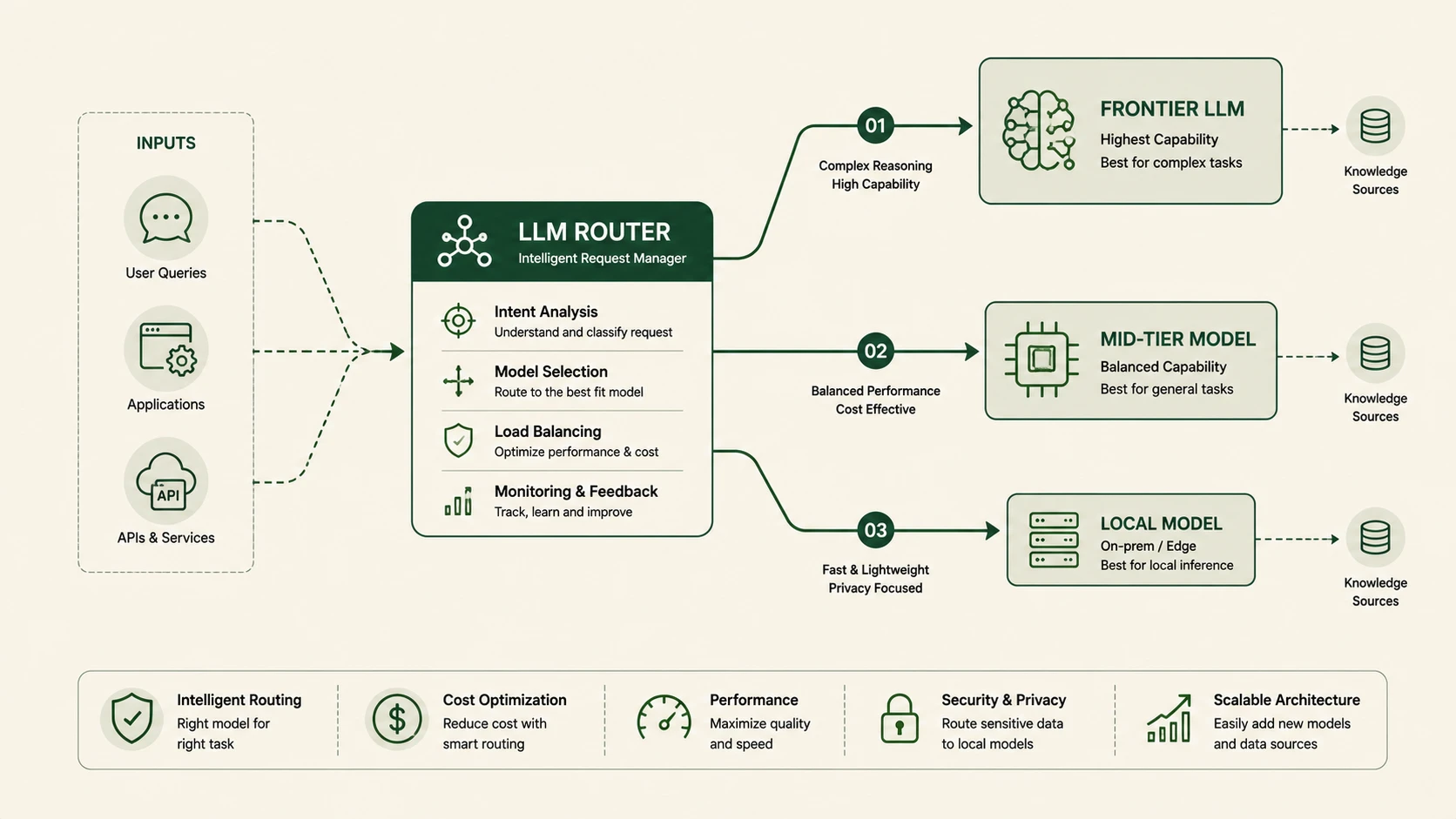 Multi-LLM Orchestration: Managing Asymmetric Model Networks in Production Pipelines