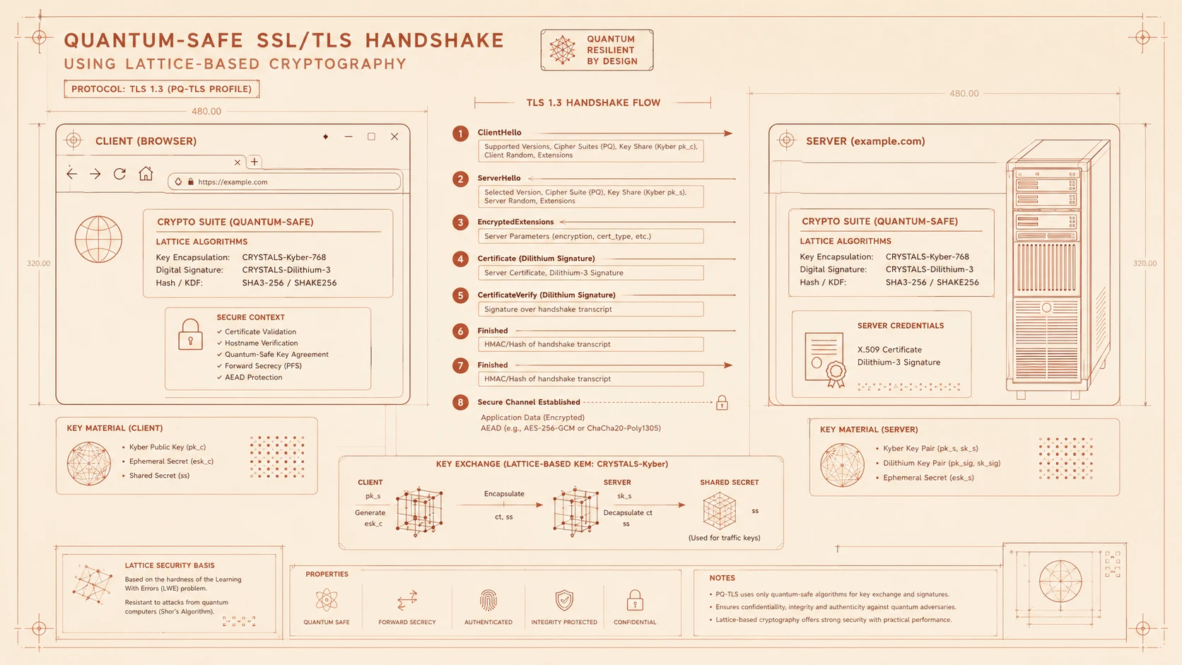 Quantum & Web: When the Browser Meets Quantum-Safe Cryptography