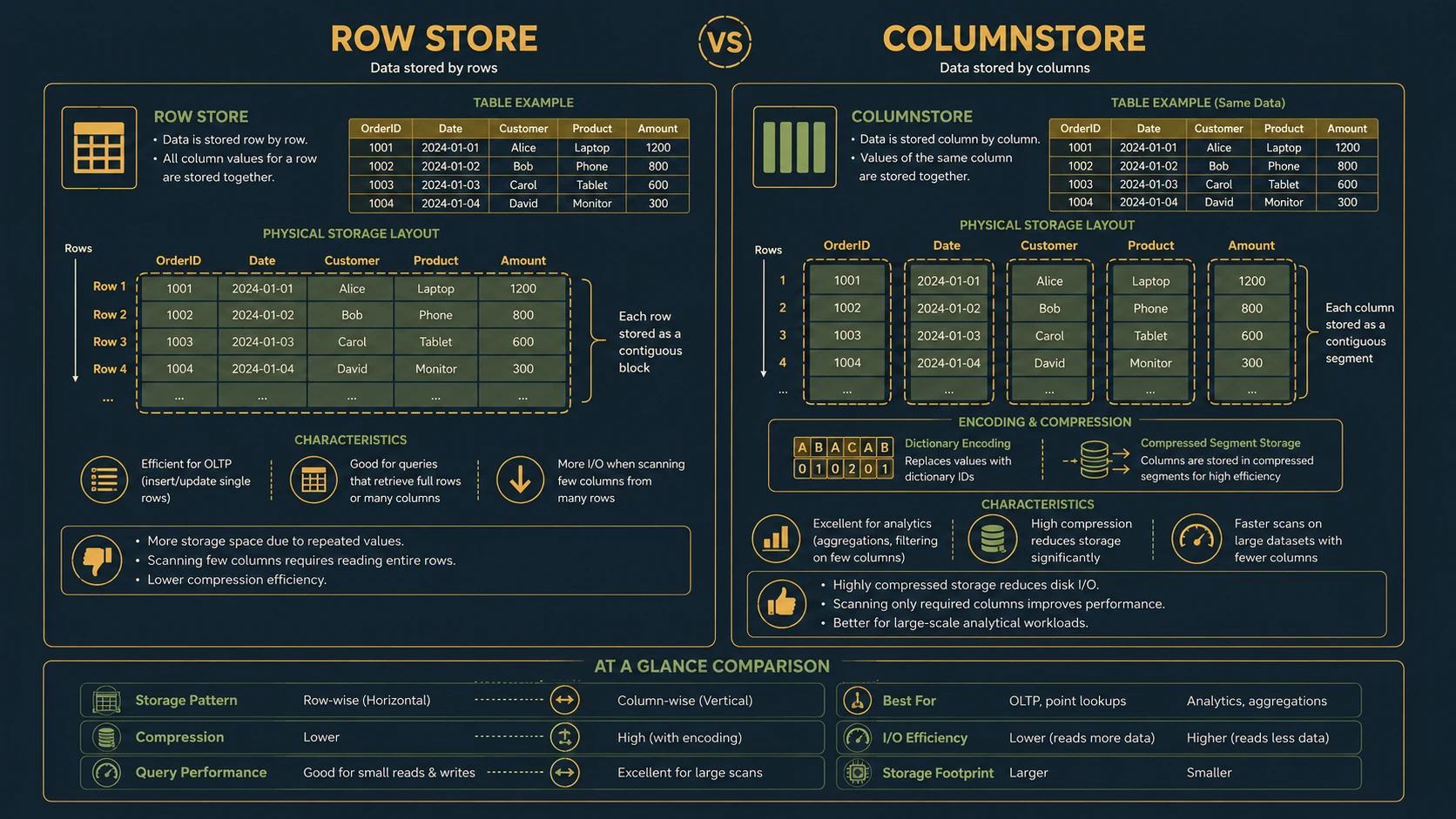 System architecture diagram and conceptual workflow layout for High-Performance Columnstore Indexes in SQL Server 2012.