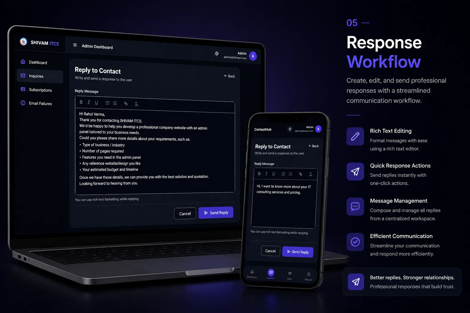 Response Workflow Studio