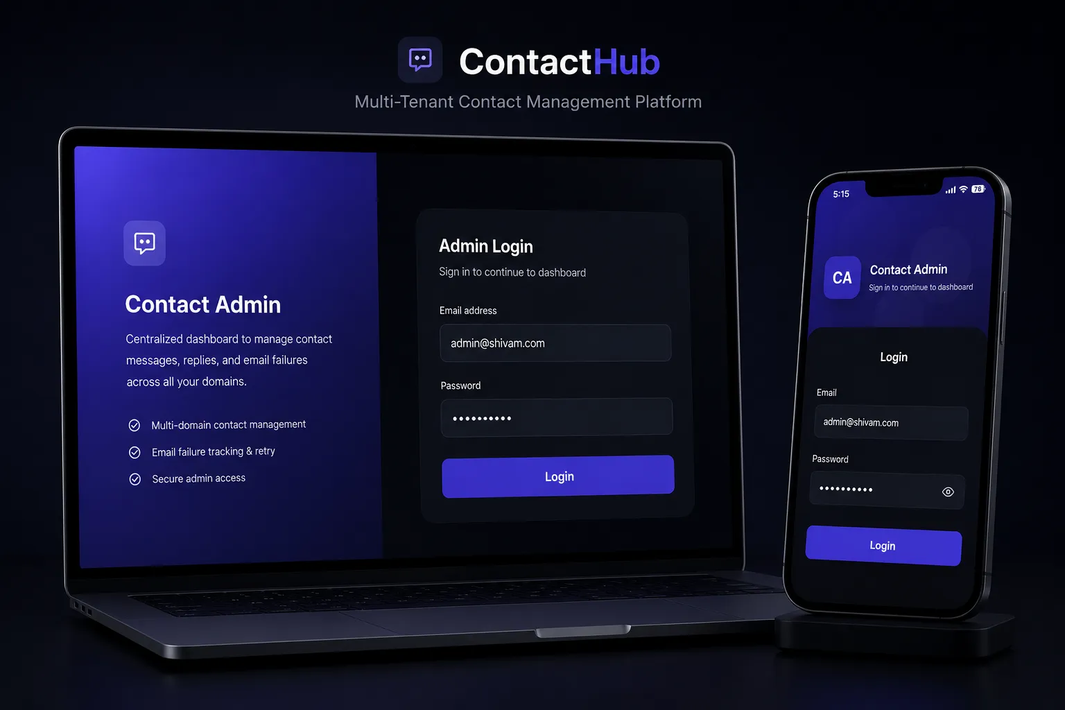 Secure Admin Login