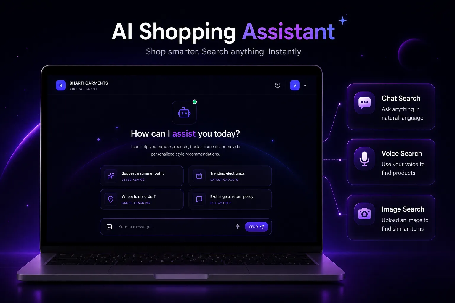 Web AI Shopping Assistant
