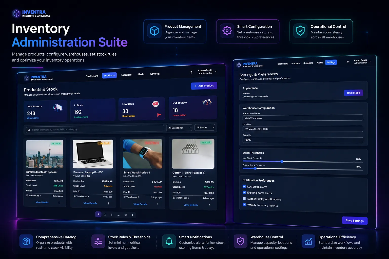 Inventory Control Center