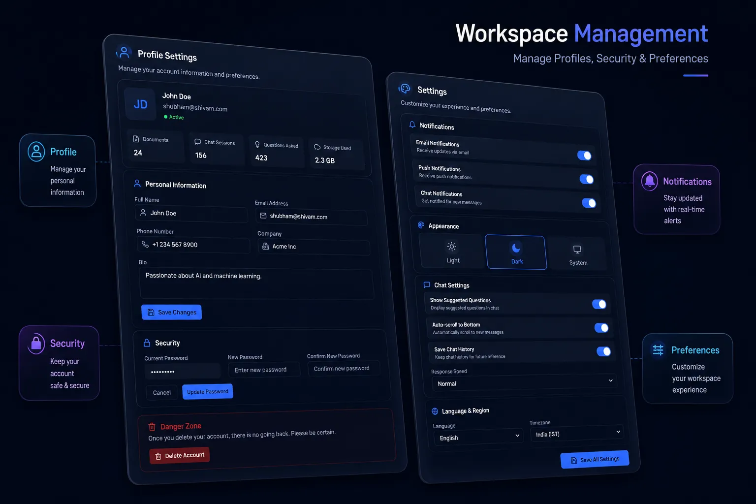 Workspace Management
